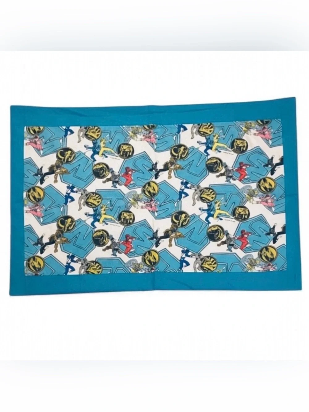 1994 Mighty Morphin Power Rangers Lap Quilt Throw Wall Hanging Handmade